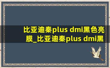 比亚迪秦plus dmi黑色亮膜_比亚迪秦plus dmi黑